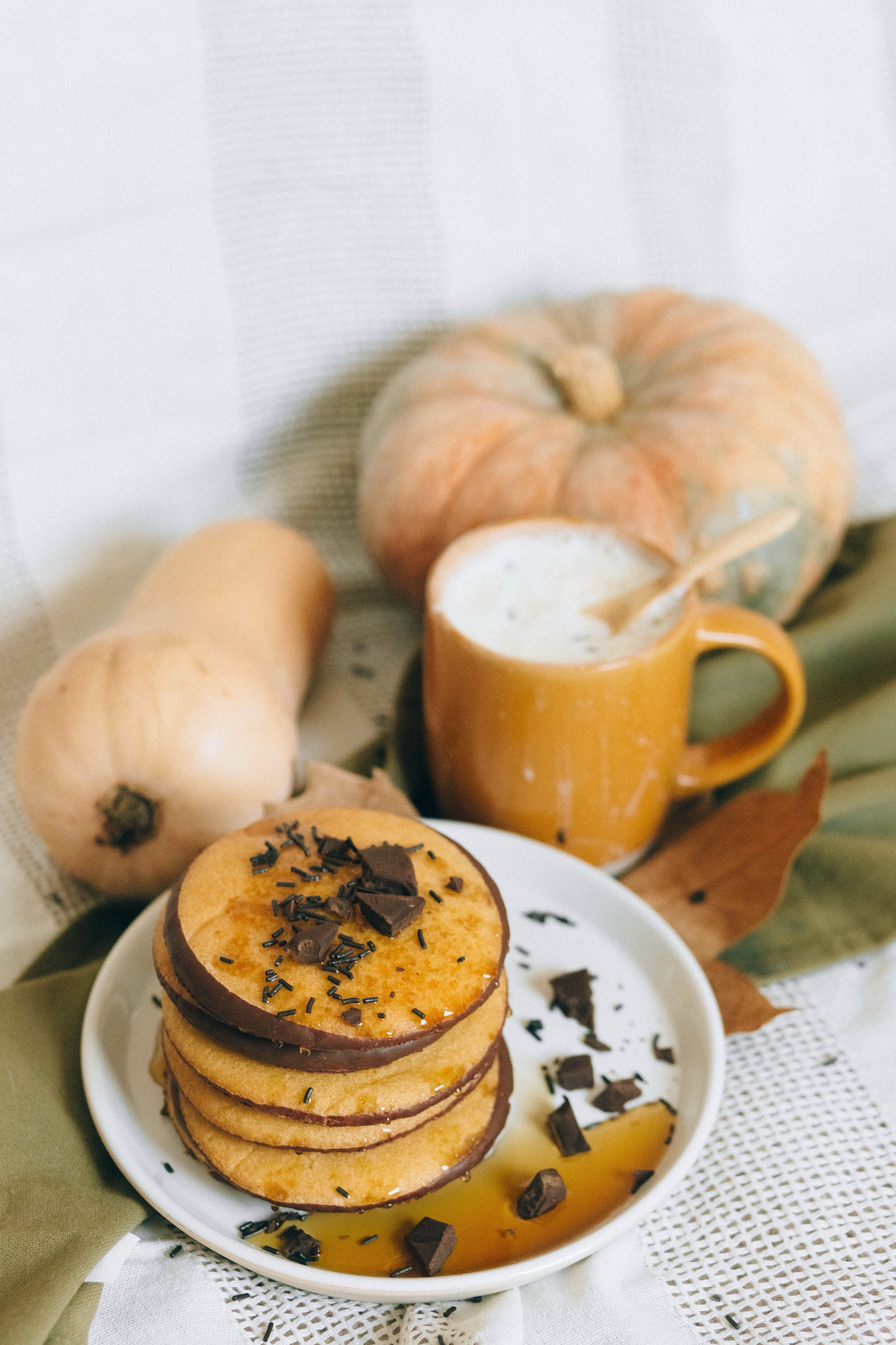 PUMPKIN SPICE LATTE PANCAKES