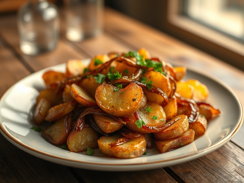 QUICK AND EASY LYONNAISE POTATOES RECIPE