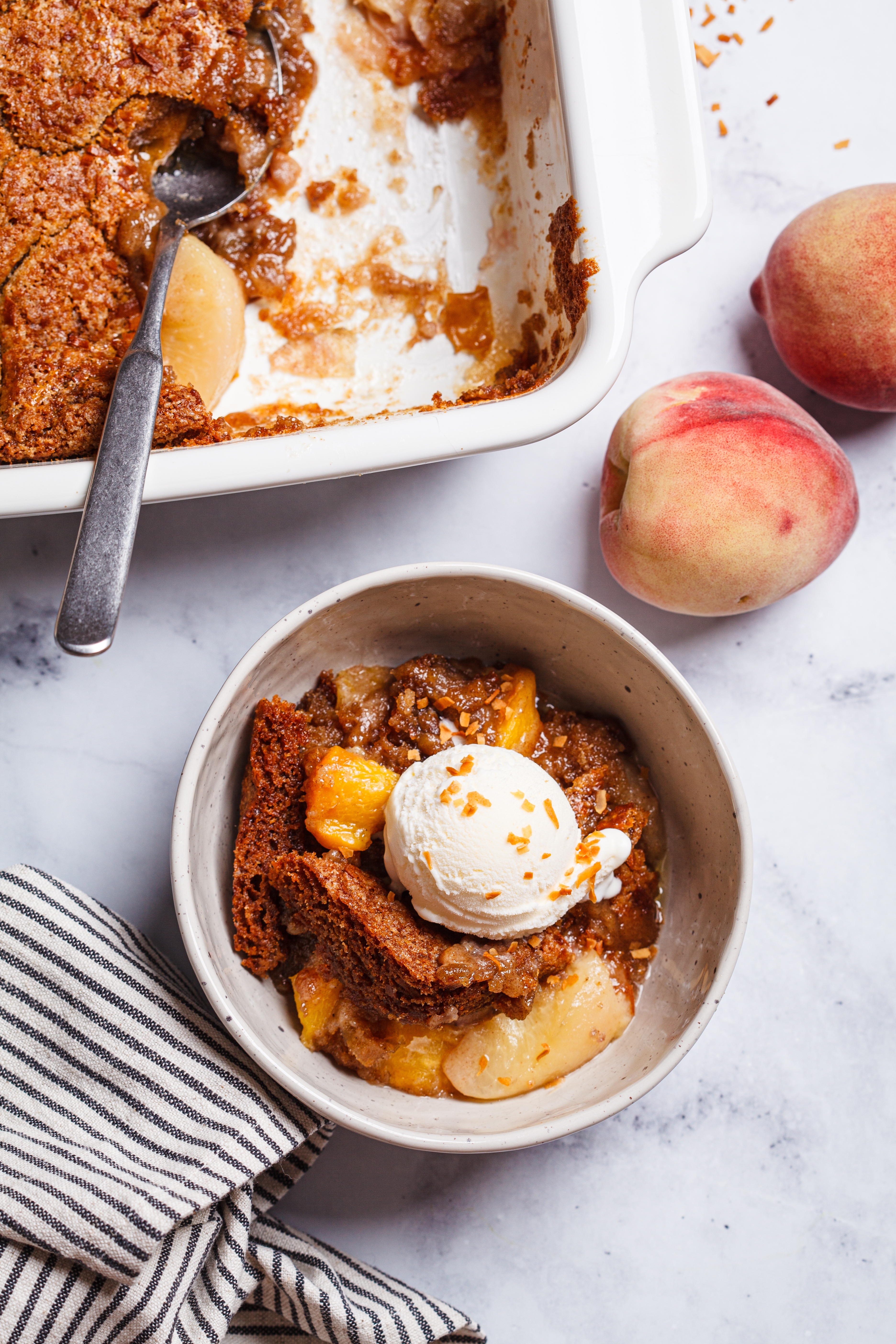 EASY PEACH COBBLER RECIPE