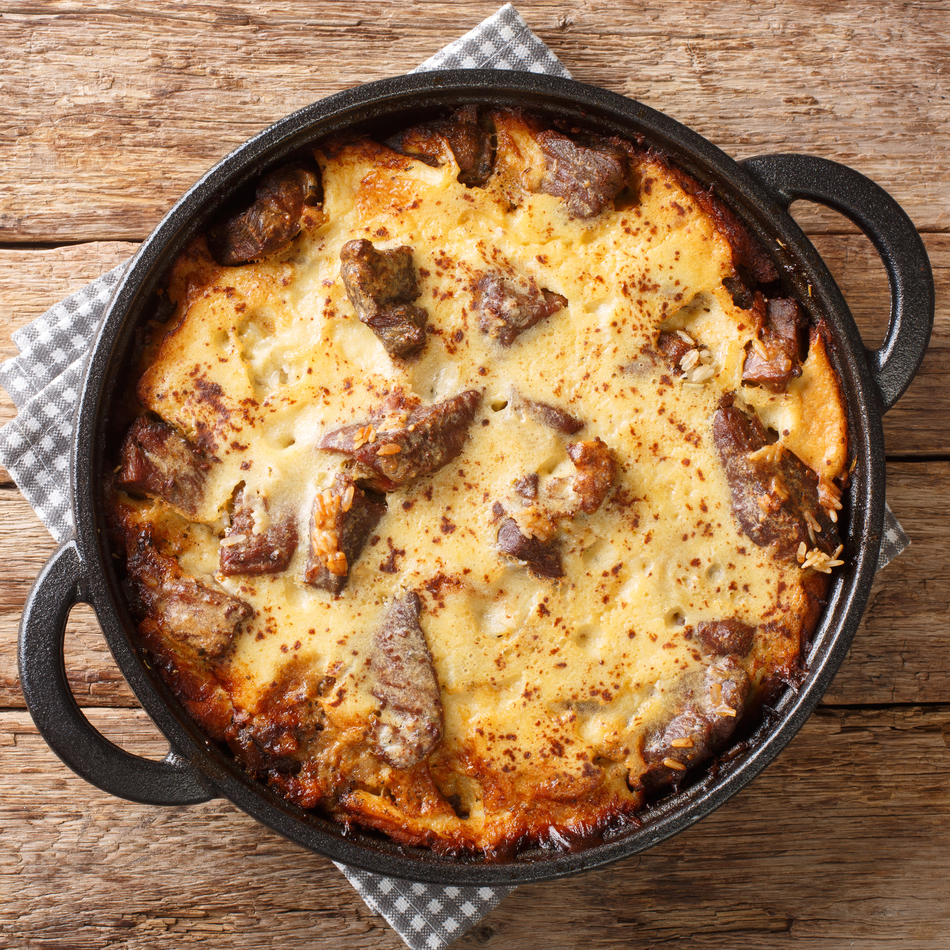 TAVË KOSE, ALBANIAN BAKED LAMB WITH RICE RECIPE