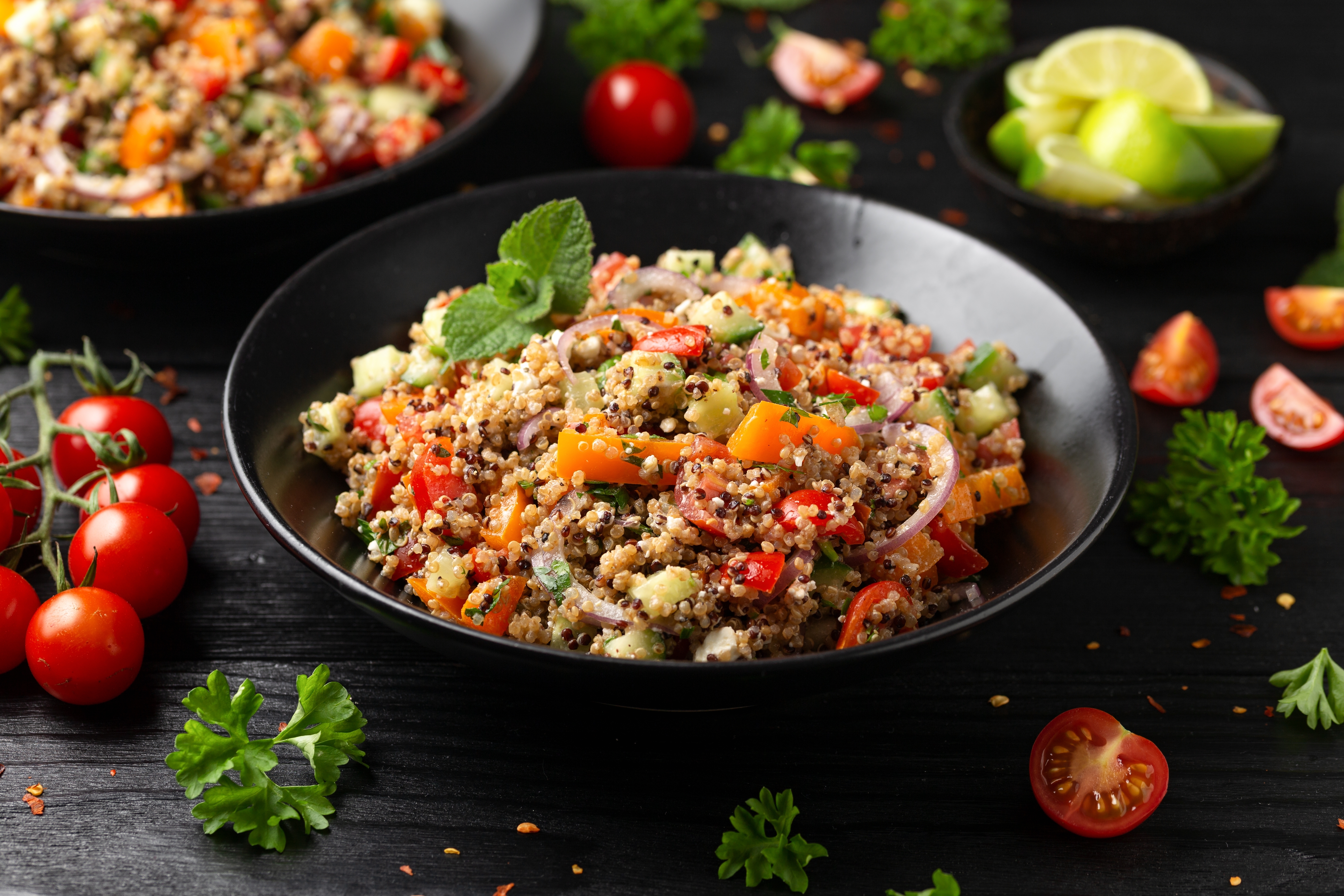Mediterranean Quinoa Salad – Fresh, Protein-Packed, and Gluten-Free