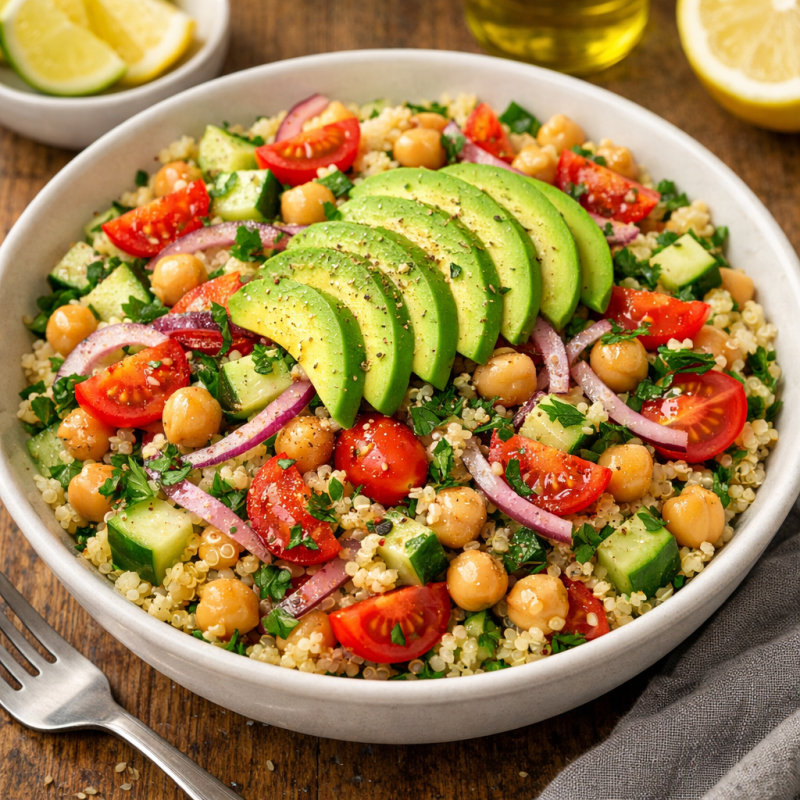 Healthy Vegan Quinoa Bowl: Quick & Easy&nbsp;Recipe