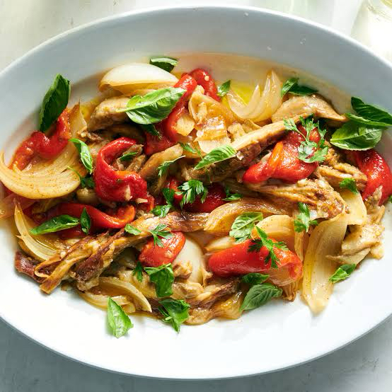 Spanish Escalivada (Roasted Eggplant & Pepper&nbsp;Salad)